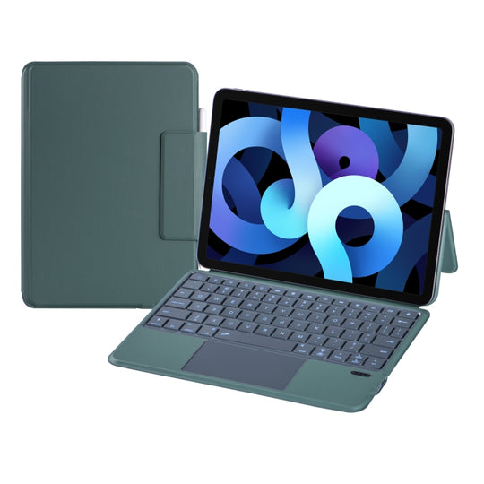 X3125-6D Integrated Thin Magnetic Bluetooth Keyboard Case with Backlight For iPad Air 2022 / Air 2020 10.9 / Pro 11 2018 / 2020 / 2021 / 2022(Mint Green)