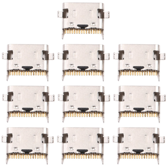 For Samsung Galaxy A14 5G SM-A146B  10pcs Charging Port Connector - Tail Connector by buy2fix | Online Shopping UK | buy2fix