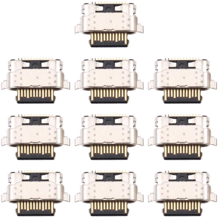 For Samsung Galaxy A04e SM-A042F 10pcs Charging Port Connector - Tail Connector by buy2fix | Online Shopping UK | buy2fix