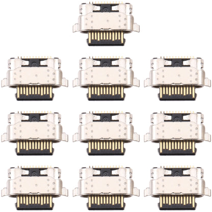 For Samsung Galaxy A04e SM-A042F 10pcs Charging Port Connector - Tail Connector by buy2fix | Online Shopping UK | buy2fix