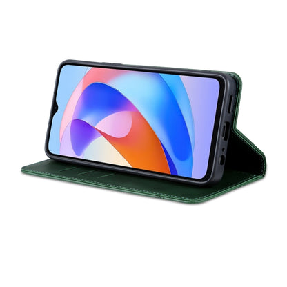 For Honor Play 40 AZNS Magnetic Calf Texture Flip Leather Phone Case(Dark Green) - Honor Cases by AZNS | Online Shopping UK | buy2fix