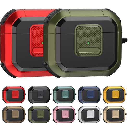 For AirPods 3 Wireless Earphones Protective Case(Gold) by buy2fix