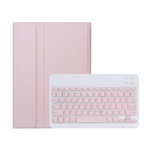 For OPPO Pad 2 11.61 inch 2023 OP13 Lambskin Texture Ultra-thin Detachable Bluetooth Keyboard Leather Case(Pink) by buy2fix