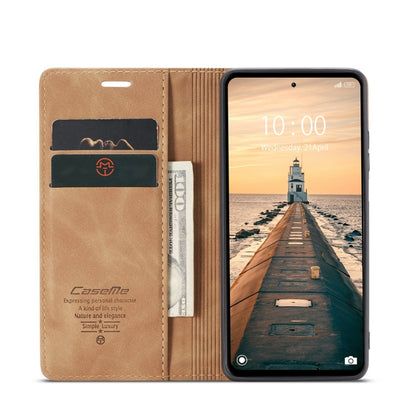 For Xiaomi Redmi Note 12 4G Global CaseMe 013 Multifunctional Horizontal Flip Leather Phone Case(Brown) by CaseMe