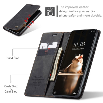 For Xiaomi 13 CaseMe 013 Multifunctional Horizontal Flip Leather Phone Case(Black) by CaseMe