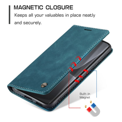 For Xiaomi 13 Lite CaseMe 013 Multifunctional Horizontal Flip Leather Phone Case(Blue) by CaseMe
