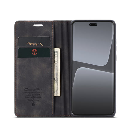 For Xiaomi 13 Lite CaseMe 013 Multifunctional Horizontal Flip Leather Phone Case(Black) by CaseMe