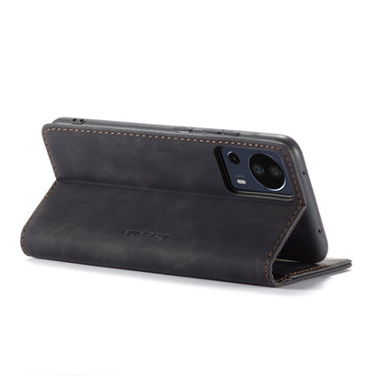 For Xiaomi 13 Lite CaseMe 013 Multifunctional Horizontal Flip Leather Phone Case(Black) by CaseMe