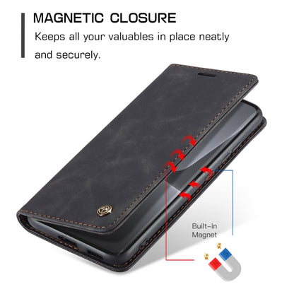 For Xiaomi 13 Lite CaseMe 013 Multifunctional Horizontal Flip Leather Phone Case(Black) by CaseMe