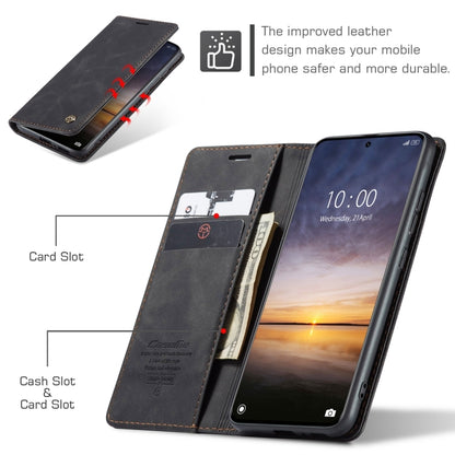 For Xiaomi 13 Pro CaseMe 013 Multifunctional Horizontal Flip Leather Phone Case(Black) by CaseMe