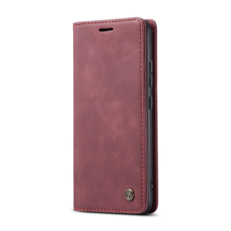 For Xiaomi Redmi 11A / 12C CaseMe 013 Multifunctional Horizontal Flip Leather Phone Case(Wine Red) by CaseMe