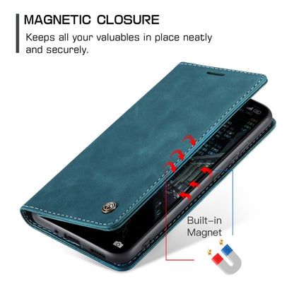 For Xiaomi Redmi 11A / 12C CaseMe 013 Multifunctional Horizontal Flip Leather Phone Case(Blue) by CaseMe