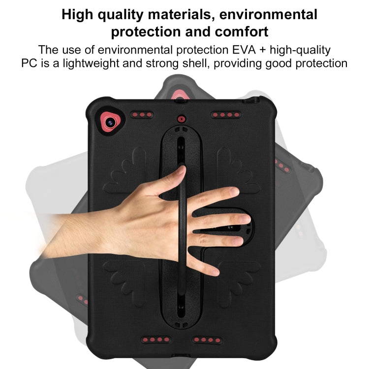 Shield 360 Rotation Handle EVA Shockproof PC Tablet Case For iPad 10.2 2019/2020/2021/Pro 10.5 2017/Air 2019 (Black) by buy2fix