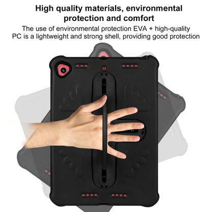 Shield 360 Rotation Handle EVA Shockproof PC Tablet Case For iPad 10.2 2019/2020/2021/Pro 10.5 2017/Air 2019 (Black) by buy2fix