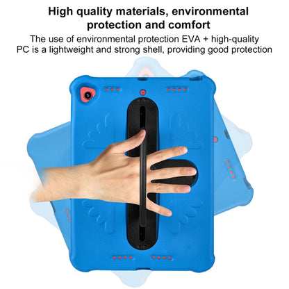 Shield 360 Rotation Handle EVA Shockproof PC Tablet Case For iPad 10.2 2019/2020/2021/Pro 10.5 2017/Air 2019 (Blue Black) - iPad 10.2 Cases by buy2fix | Online Shopping UK | buy2fix