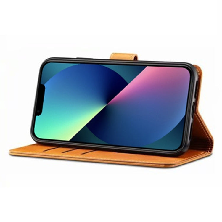 For iPhone 14 GUSSIM Horizontal Flip Leather Phone Case(Black) - iPhone 14 Cases by GUSSIM | Online Shopping UK | buy2fix