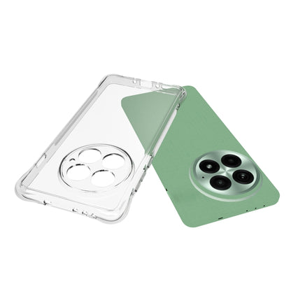 For OnePlus 13 Shockproof Non-slip Thickening TPU Phone Case(Transparent) by buy2fix