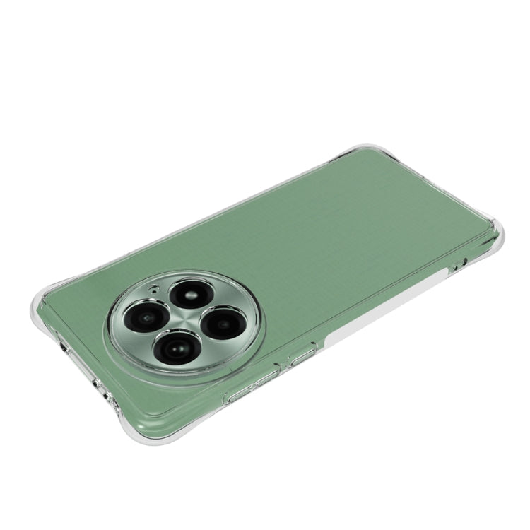For OnePlus 13 Shockproof Non-slip Thickening TPU Phone Case(Transparent) by buy2fix