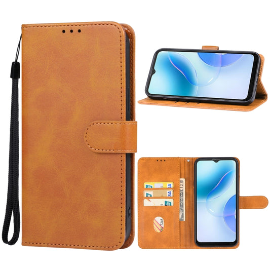 For Blackview A53 / A53 Pro Leather Phone Case(Brown) - More Brand by buy2fix | Online Shopping UK | buy2fix