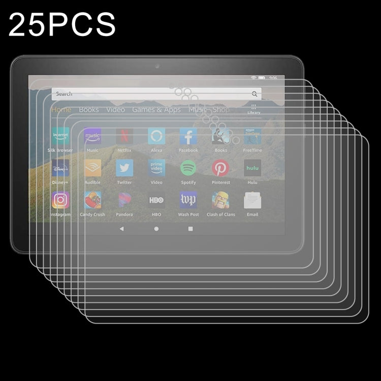 25 PCS 9H 0.3mm Explosion-proof Tempered Glass Film for Amazon Kindle Fire HD 8 Plus 2020 - Others by buy2fix | Online Shopping UK | buy2fix