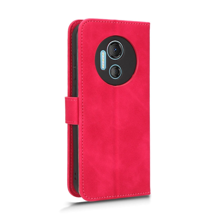 For Doogee X97 / X97 Pro Skin Feel Magnetic Flip Leather Phone Case(Rose Red) - Doogee Cases by buy2fix | Online Shopping UK | buy2fix