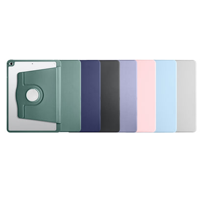 For iPad Air / Air 2 / 9.7 2018 / 2017 Acrylic 360 Degree Rotation Holder Tablet Leather Case(Pink) - iPad 9.7 (2018) & (2017) Cases by buy2fix | Online Shopping UK | buy2fix