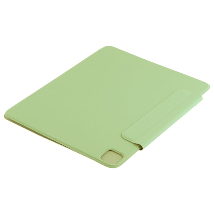 For iPad Pro 11 2022 / 2021 / iPad Pro 11 inch 2020 / Pro 11 2018 / Air 2020 10.9 Horizontal Flip Ultra-thin Double-sided Clip Active Buckle Magnetic PU Leather Tablet Case With Three-folding Holder & Sleep / Wake-up Function(Light Green) - iPad Pro 11 (2022/2021) Cases by buy2fix | Online Shopping UK | buy2fix