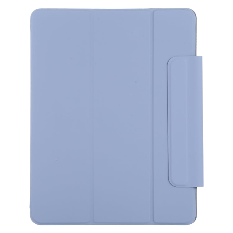 For iPad Pro 11 2022 / 2021 / iPad Pro 11 inch 2020 / Pro 11 2018 / Air 2020 10.9 Horizontal Flip Ultra-thin Double-sided Clip Active Buckle Magnetic PU Leather Tablet Case With Three-folding Holder & Sleep / Wake-up Function(Purple) - iPad Pro 11 (2022/2021) Cases by buy2fix | Online Shopping UK | buy2fix