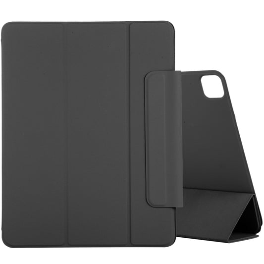For iPad Pro 11 2022 / 2021 / iPad Pro 11 inch 2020 / Pro 11 2018 / Air 2020 10.9 Horizontal Flip Ultra-thin Double-sided Clip Active Buckle Magnetic PU Leather Tablet Case With Three-folding Holder & Sleep / Wake-up Function(Black) - iPad Pro 11 (2022/2021) Cases by buy2fix | Online Shopping UK | buy2fix