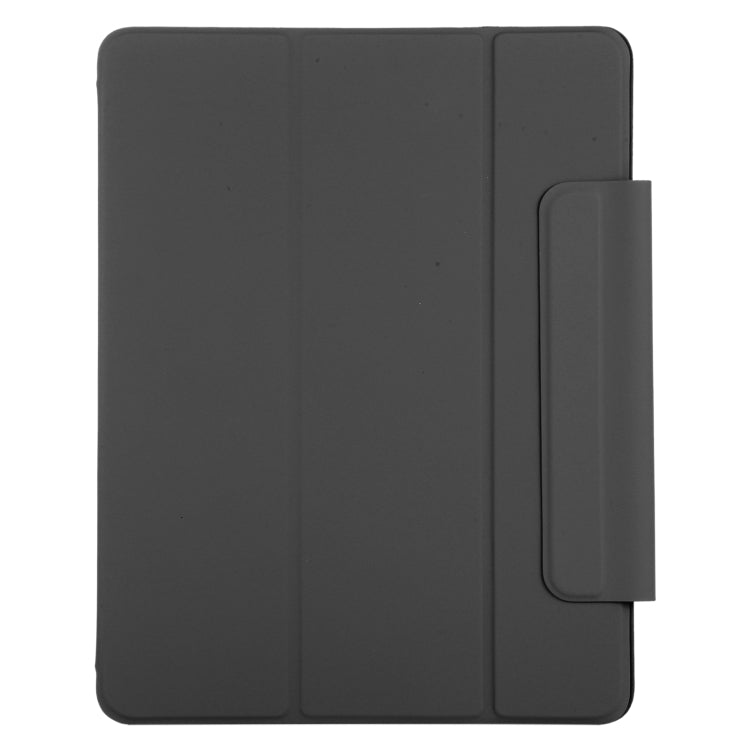 For iPad Air 13 2024 / Pro 12.9 2020 Active Buckle Magnetic PU Leather Tablet Case With Holder & Sleep / Wake-up Function(Black) - iPad Pro 12.9 (2020) Cases by buy2fix | Online Shopping UK | buy2fix