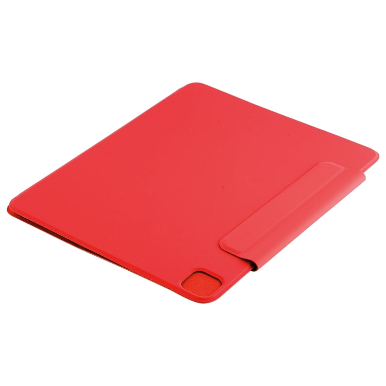 For iPad Air 13 2024 / Pro 12.9 2020 Active Buckle Magnetic PU Leather Tablet Case With Holder & Sleep / Wake-up Function(Red) - iPad Pro 12.9 (2020) Cases by buy2fix | Online Shopping UK | buy2fix