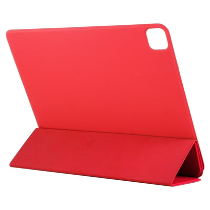 For iPad Air 13 2024 / Pro 12.9 2020 Active Buckle Magnetic PU Leather Tablet Case With Holder & Sleep / Wake-up Function(Red) - iPad Pro 12.9 (2020) Cases by buy2fix | Online Shopping UK | buy2fix