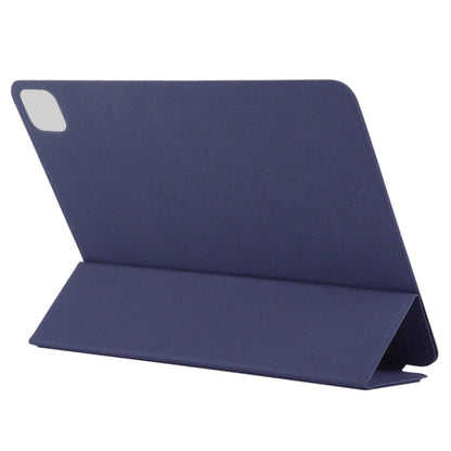Horizontal Flip Ultra-thin Non-buckle Magnetic PU Leather Tablet Case With Three-folding Holder & Sleep / Wake-up Function For iPad Pro 11 inch (2020) / Pro 11 2018 / Air 2020 10.9(Dark Blue) - iPad Pro 11 (2020) Cases by buy2fix | Online Shopping UK | buy2fix
