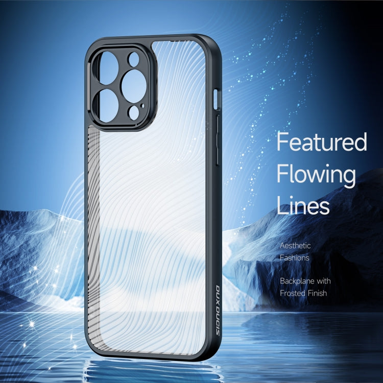 For iPhone 12 Pro Max DUX DUCIS Aimo Series  Frosted Feel Phone Case(Black) - iPhone 12 Pro Max Cases by DUX DUCIS | Online Shopping UK | buy2fix