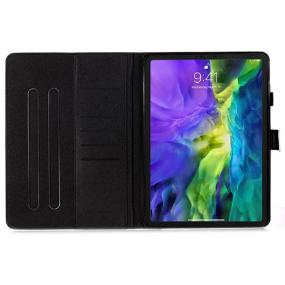For iPad Pro 11 (2020) 3D Colored Drawing Horizontal Flip Leather Tablet Case, with Sleep / Wake-up Function & Holder & Card Slo & Wallet(Peacock Flower) - iPad Pro 11 (2020) Cases by buy2fix | Online Shopping UK | buy2fix