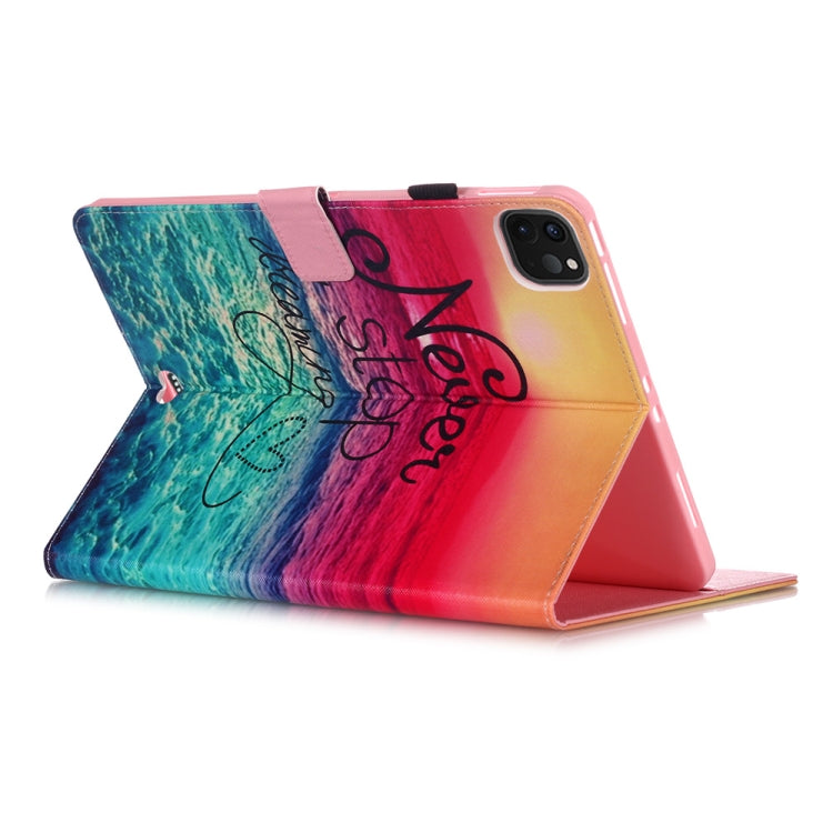 For iPad Pro 11 (2020) Colored Drawing Horizontal Flip Leather Tablet Case, with Sleep / Wake-up Function & Holder & Card Slo & Wallet(Dream Catcher) - iPad Pro 11 (2020) Cases by buy2fix | Online Shopping UK | buy2fix