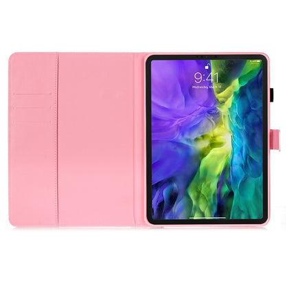 For iPad Pro 11 (2020) Colored Drawing Horizontal Flip Leather Tablet Case, with Sleep / Wake-up Function & Holder & Card Slo & Wallet(Cherry Tree) - iPad Pro 11 (2020) Cases by buy2fix | Online Shopping UK | buy2fix