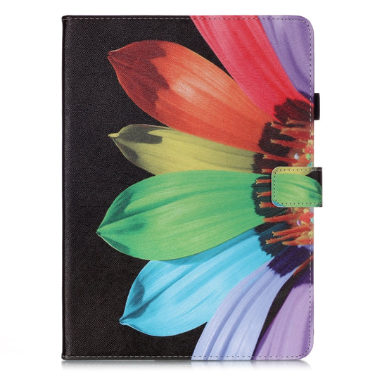 For iPad Pro 11 (2020) Colored Drawing Horizontal Flip Leather Tablet Case, with Sleep / Wake-up Function & Holder & Card Slo & Wallet(Sunflower) - iPad Pro 11 (2020) Cases by buy2fix | Online Shopping UK | buy2fix