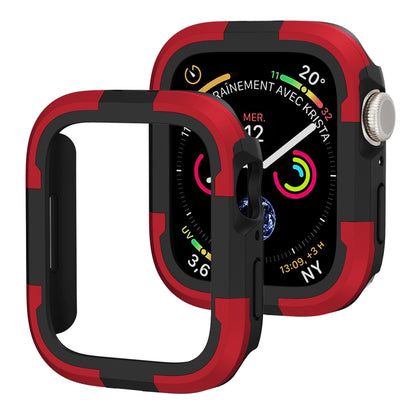 For Apple Watch Series SE 2&6&SE&5&4 40mm Armor Frame Watch Case(Red) by buy2fix