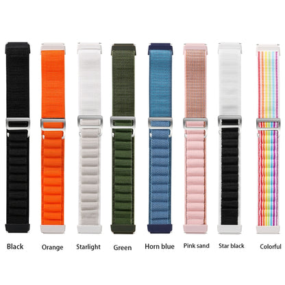 For Huawei Band 7 Loop Nylon Watch Band(Orange) - Watch Bands by buy2fix | Online Shopping UK | buy2fix