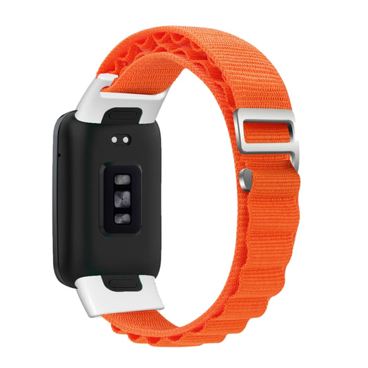 For Xiaomi Mi Band 7 Pro Loop Nylon Watch Band(Orange) by buy2fix