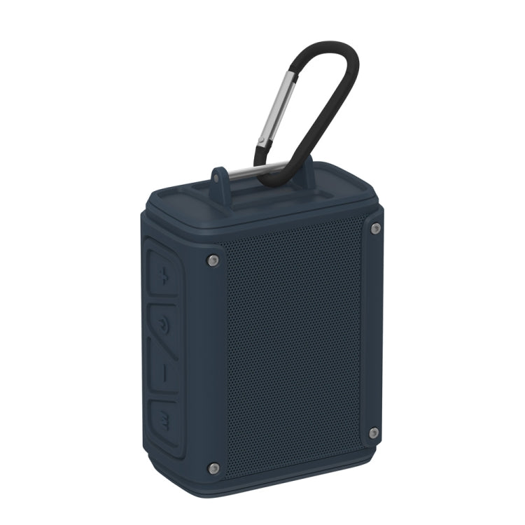 New Rixing NR109 TF FM Portable Bluetooth Stereo Surround(Blue) - Desktop Speaker by NewRixing | Online Shopping UK | buy2fix