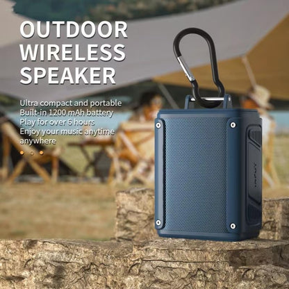 New Rixing NR109 TF FM Portable Bluetooth Stereo Surround(Green) - Desktop Speaker by NewRixing | Online Shopping UK | buy2fix