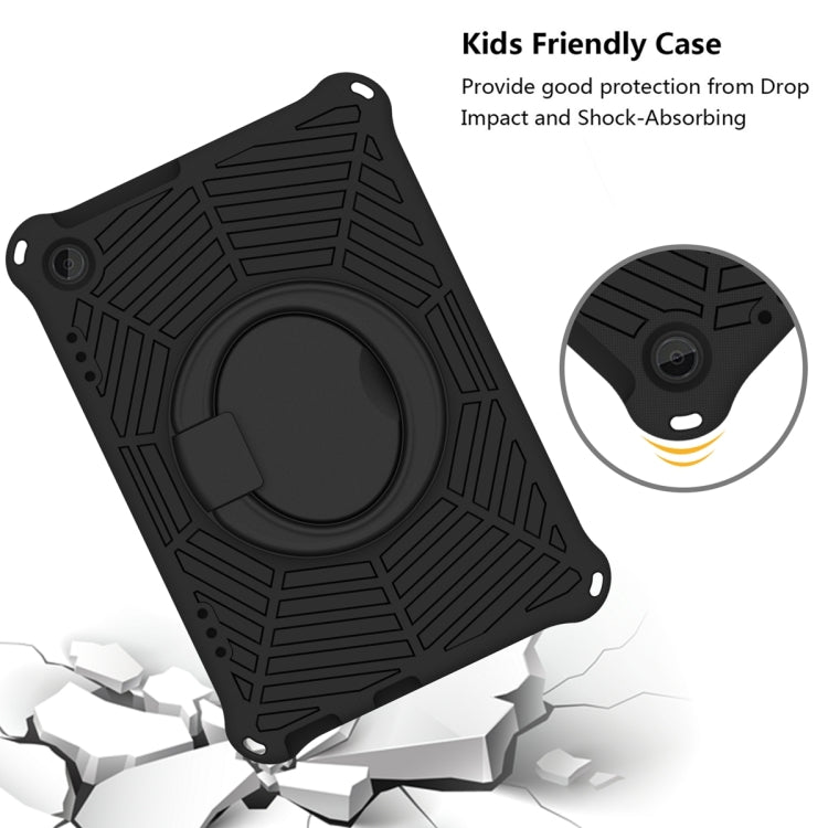 For Lenovo Tab M10 3rd Gen Spider King Silicone Protective Tablet Case(Black) - Lenovo by buy2fix | Online Shopping UK | buy2fix