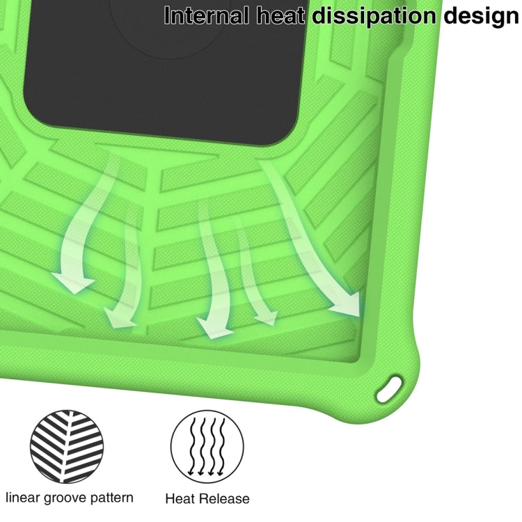 For Lenovo Tab M10 3rd Gen Spider King Silicone Protective Tablet Case(Green) - Lenovo by buy2fix | Online Shopping UK | buy2fix