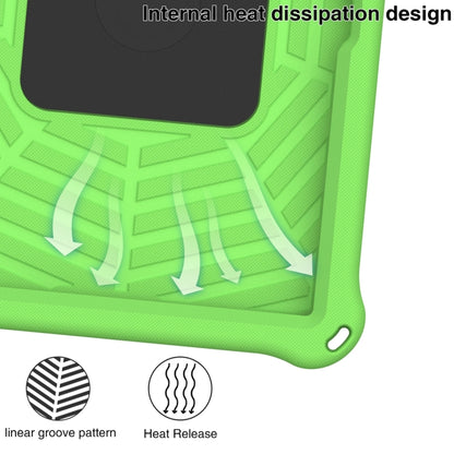 For Lenovo Tab M10 3rd Gen Spider King Silicone Protective Tablet Case(Green) - Lenovo by buy2fix | Online Shopping UK | buy2fix