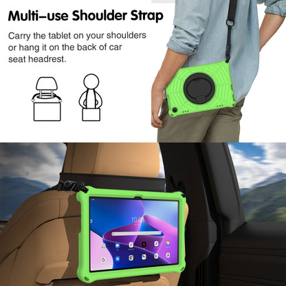 For Lenovo Tab M10 3rd Gen Spider King Silicone Protective Tablet Case(Green) - Lenovo by buy2fix | Online Shopping UK | buy2fix