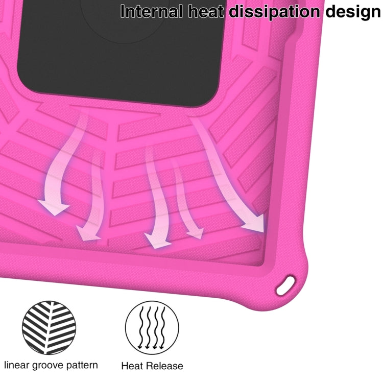 For Lenovo Tab M10 3rd Gen Spider King Silicone Protective Tablet Case(Rose Red) - Lenovo by buy2fix | Online Shopping UK | buy2fix