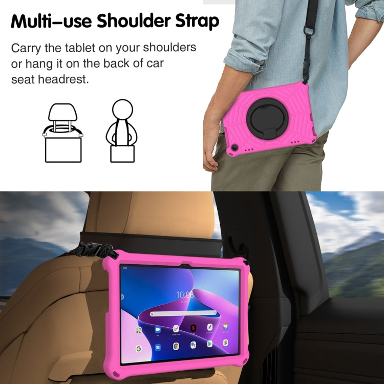 For Lenovo Tab M10 3rd Gen Spider King Silicone Protective Tablet Case(Rose Red) - Lenovo by buy2fix | Online Shopping UK | buy2fix