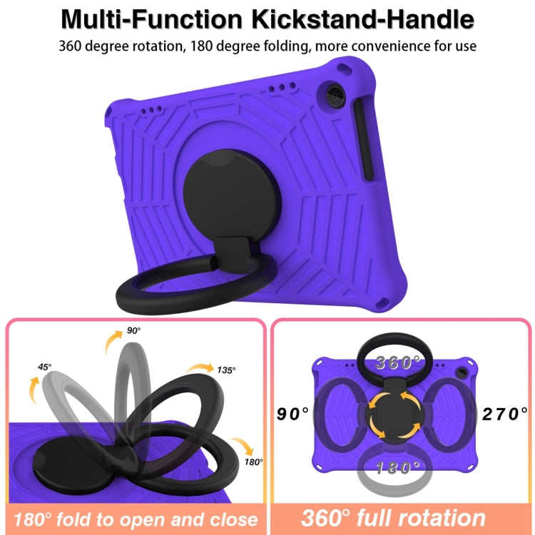 For Lenovo Tab M10 3rd Gen Spider King Silicone Protective Tablet Case(Purple) - Lenovo by buy2fix | Online Shopping UK | buy2fix